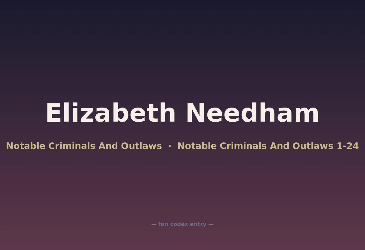 Elizabeth Needham